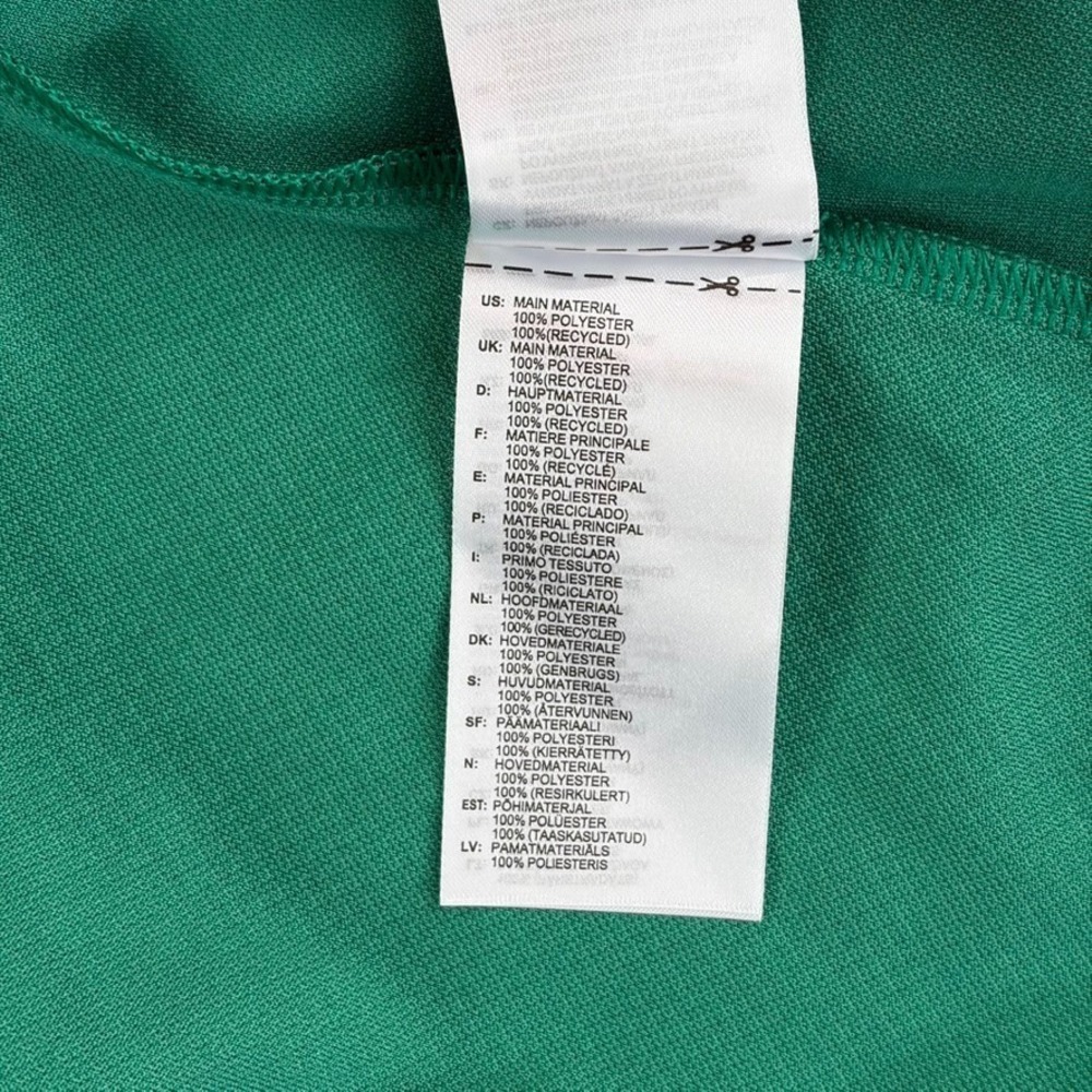 ADIDAS Mexico 26 Home Long Sleeve Jersey in Green Men Small Slim Fit NWT - Picture 10 of 12